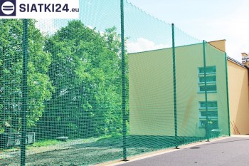 Siatki Bieruń - Piłkochwyty na boisko piłkarskie - piłka nożna dla terenów Bierunia