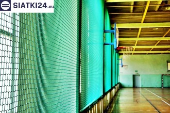 Siatki Bieruń - Siatki zabezpieczające na hale sportowe - zabezpieczenie wyposażenia w hali sportowej dla terenów Bierunia