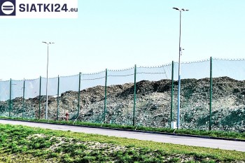 Siatki Bieruń - Siatka zabezpieczająca wysypisko śmieci dla terenów Bierunia